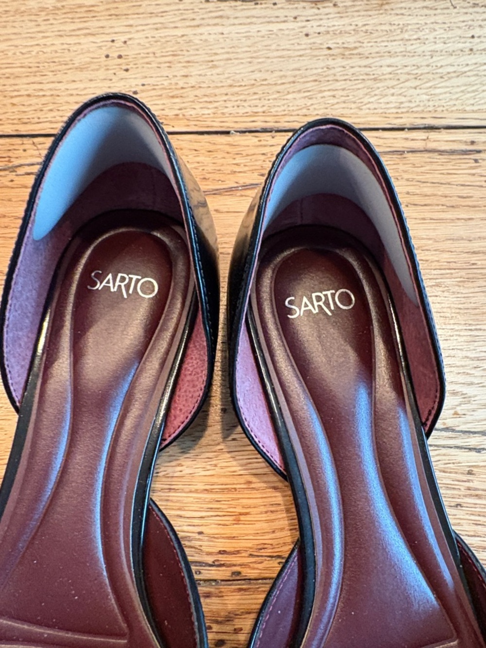 Sarto Leather SlipIns. Size 11 - Picture 4 of 6